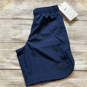 Nike Dri-Fit Performance Shorts Elastic Pull On NWT Boys Size 6 Blue